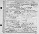 death certificate for William Kirkpatrick